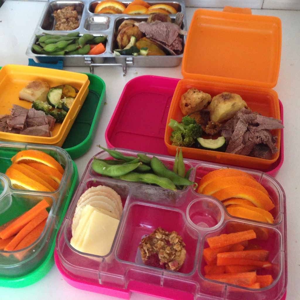 3 lunch boxes
