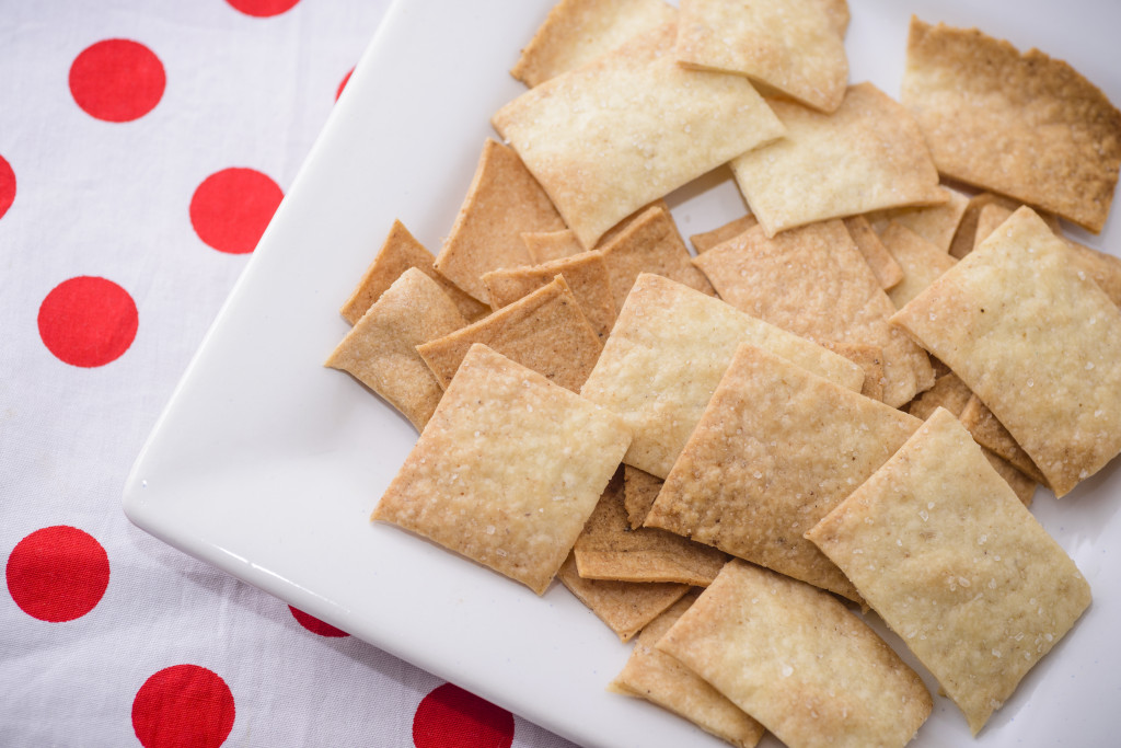 Simple Salted Gluten Free Crackers