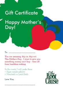 TheRootCause-MothersDayGiftCertificate